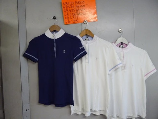 Polo concours TREDSTEP SYMPHONY SOCIETY BLANC /ciel XL