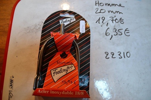 eperons prince de galles homme 20mm feeling