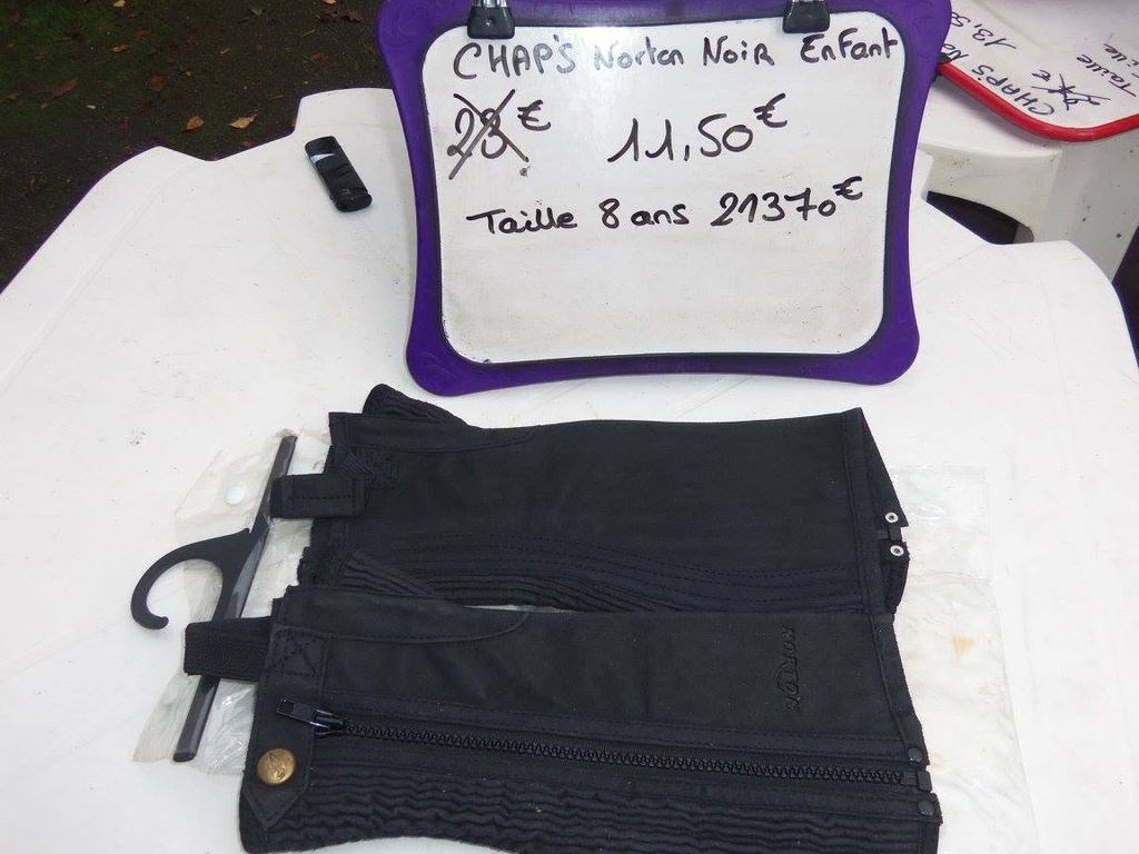 mini chaps norton amara noir 8ans