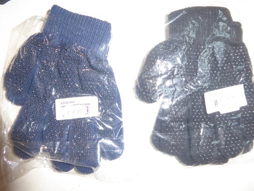 gants laine picots enfant marine